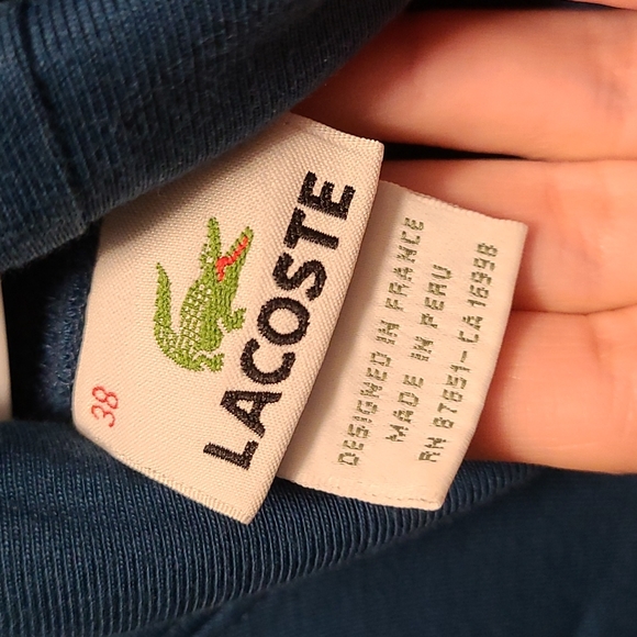 Lacoste Women's Turtleneck Sweater - Picture 3 of 3